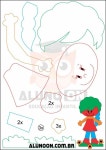 Pin de probe222 em 펠트 | Bonecas, Capa de caderno, Molde