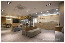 [내과병원인테리어 디자인 145 -(주)엠디스페이스] 서울B내과 (확장이전) | 병원 디자인, 대기실 디자인, 인테리어