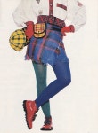 ‘A view to a kilt in more trendy tartans.’ (1987)(이미지 포함) | 옷