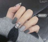 Uñas에 있는 Mercedes Osiniri님의 핀 | 매니큐어 아이디어, 무광택 네일, 매니큐어 디자인