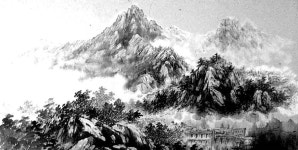 유달산-01(40호)-맹범호 | Painting, Outdoor, Island