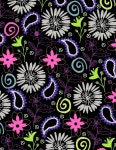 PAISLEY FLORAL Art Print by Louisa Hereford | Society6 | 스카프