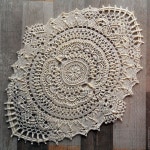 도일리 : 네이버 블로그 | Crochet puff flower, Doily patterns, Crochet mandala pattern