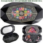 나전칠기전통매듭 미니자개보석함/한국방문외국인선물, 바이어선물, Korean motherofpearl mini jewelry box | 보석함, 여자친구 선물... 