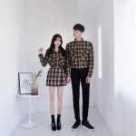 여성 벨트 투피스 + 남성 남방! 유니크한 더엑스 자체제작 시밀러룩(۶•̀ᴗ•́)۶ | Matching couple outfits, Cute couple... 