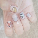 46 Likes, 2 Comments - JJORANG♡ (@guswjdnail) on Instagram: “#셀프네일 #셀프네일아트 #네일아트 #selfnailart #selfnail #nailart... 