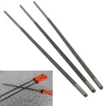 3 개/대 4 미리메터 3/8 인치 라운드 높은 탄소 스틸 선명 톱 체인 파일을 깎이 나무 작업 | Scie à chaîne, Travail du bois, Aiguiser