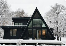 Mountain house #archite_design #architecture #building #architexture #city #buildings #house #urban #design #minimal #interior #tow... 