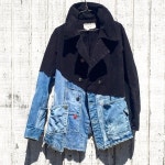 WOMENS MOLESKIN/VINTAGE DENIM DB ARTIST COAT | 옷 리폼, 옷, 리폼
