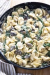 Mushroom spinach alfredo | 음식 요리법, 식품 아이디어, 건강식