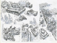 Graphisme de 강양숙 du tableau 크로키, 드로잉 | Idee