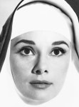 Audrey Hepburn in The Nun’s Story, 1959. | 오드리 햅번