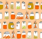 such cute fabric, it would be perfect for kitchen curtains | 자수, 디자인