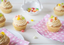 vegan lemon cupcakes for Easter | 머핀