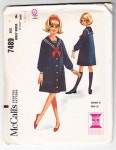 Vintage 1964 McCalls 7489 UNCUT Sewing by SewUniqueClassique, $12.00 | 옷, 패턴