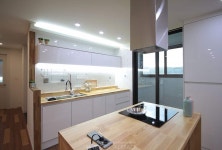 동탄아파트인테리어 능동 푸른마을두산위브 33평 인테리어 모던스타일 주방 by 디자인스튜디오 레브 모던 | 호미파이 & homify | 인테리어