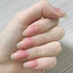 from @me_u_16. . . . #ネイルモデル #ネイル #コンペモデル... スカルプネイル #ケアモデル #フレスカモデル #フレス… | 네일