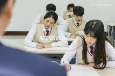 청소년 097 PHO588, 유토이미지, 사진, 학생, 교육, PHO588b, 아시아, 한국, 한국인, 동양, 동양인, 컨셉, 실내, 모델, 청소년, 고등학생, 중학생... 