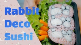 Rabbit | Mouse | Lunch box  | Character | Cute Food | Bento | Deco Sushi | 캐릭터 도시락 | 토끼 | 쥐 | 김밥     #CuteBunny... 