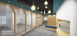 압구정 유치원 - 와이엠디자인 - 2020 | 어린이집 꾸미기, 인테리어, 유치원