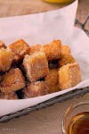 French Toast Würfel mit Zimt und Zucker in 2020 | Easy cinnamon french toast, French toast brunch, French toast bake recipe