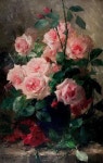Image result for frans mortelmans roses | 장미 그림, 유화, 유화그림