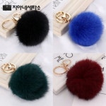 [GS SHOP] [지아네세탁소] 폭스퍼키링 키링 가방악세사리 - 2020 | 코바늘