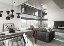 [해외] 복층 아파트의 젠스타일 그레이 인테리어 : 네이버 포스트 | 인테리어, 가정용, 가구