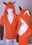 Geek Fashion: Totally Rad Hoodies | GeekNation. If this was in white I could totally do a cool spin off of Yoko Kurama. | 옷, 여우