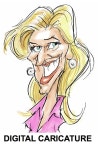Sample of colour digital caricature | 캐리커처