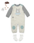 보령메디앙스 타티네쇼콜라 in 2020 | Baby sleepsuit, Baby boy outfits, Baby romper