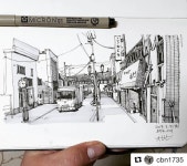 훗카이도 오타루시내.2 . #펜드로잉#펜화#펜스케치#어반스케치#어반스케쳐스#여행드… | Male sketch, Sketchers, Sketches