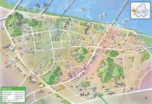 지도제작 루트맵 | 지도 디자인, 지도, 일러스트 지도