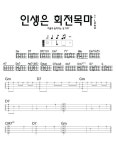 우쿨렐레타브악보 - 인생은 회전목마(하울의 움직이는 성 OST) : 네이버 블로그 | 하울의 움직이는 성, 성, 악보