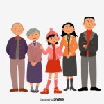 만화 온 가족이 다섯 식구 다, 친정, 인물, 원소무료 다운로드를위한 PNG 및 PSD 파일 | Face photo, Education, training, Lutheran