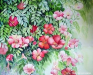 Miroonamoo Art 대전 성인취미미술 미루나무아트 | 꽃그림, 수채화, 수채화 꽃