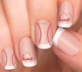 Baseball  Design #1 Nail Art Decal #CarolinaNailsDecals(이미지 포함) | 패션
