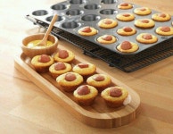 Kid party food! Corn dog muffins | 쿠키
