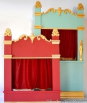 Puppet Theatre / Shadow Theatre of Vintage Inspiration: Tabletop Version | 인형극장, 어린이 활동