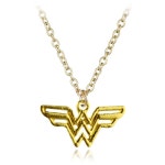 슈퍼 히어로 법무부 리그 원더 우먼 목걸이 골동품 Golded 야 펜던트 빈티지 Collares 여성 문 목걸이 도매 | Wonder woman... 
