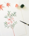 Watercolor에 있는 Tammie Lien님의 핀 - 2023 | 꽃그림, 왁스플라워, 수채화