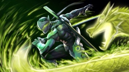 Overwatch- Genji by Chaepae. | 배경화면