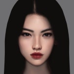 Pin de Acide Romineh em 원화 em 2022 | Ideias para personagens, Rostos humanos, Retrato digital