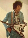 Jimi Hendrix owned three Gibson Flying V guitars during his lifetime. The one pictured here is his first, a 1967 model which he... 