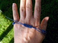 Macrame náramek kytičky | Diy 공예, 공예, 마크라메