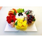 #mulpix  #InstaSize #파리바게트케익 #파리바게트 #생크림케이크 #과일 #생크림 #케이크 #디저트 #케익데코 #케익디자인... 