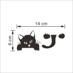 DIY Funny Animal Switch Decal Wall Light Stickers - FOURPAWPALS | 고양이 디자인, 고양이, 디자인