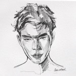 Color pencil에 있는 태티님의 핀 | 인물 드로잉, 드로잉, 남자