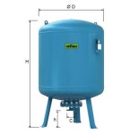 300리터 압력탱크 / 밀폐형팽창탱크 300 Liter(10kg/cm2) [리플렉스(Reflex) 독일산] DE모델 : 산업장터(이미지 포함) | 열교환기, 모델