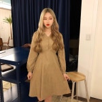 10.5k Likes, 46 Comments - 오지은 (@gini_s2_) on Instagram: “( ̳• ·̫ • ̳) 히히 #오앤지” | Moda asiática, Vestidos... 